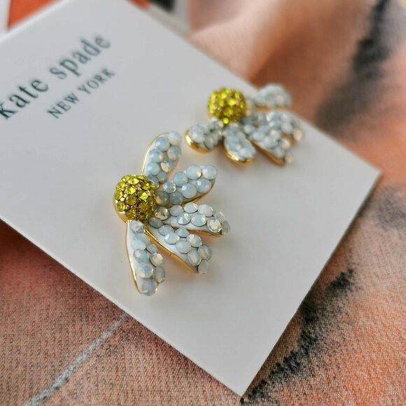 Kate Spade - Dazzling Daisy - Gold Statement Stud Earrings - Picture 2 of 3
